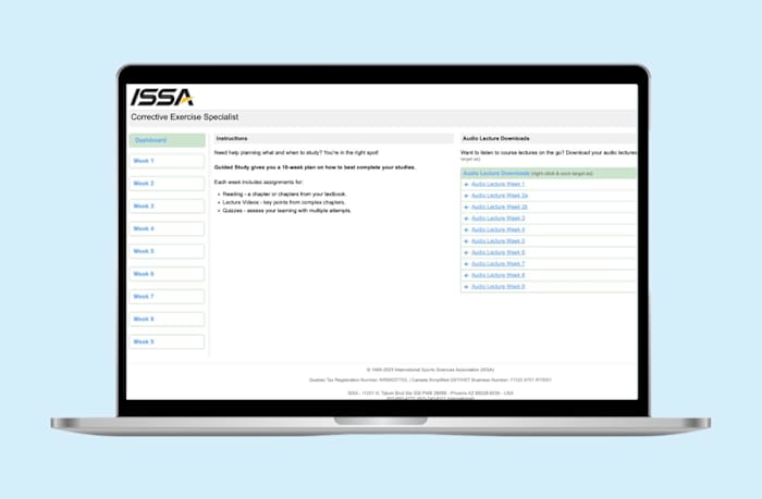 issa-corrective-exercise-homepage